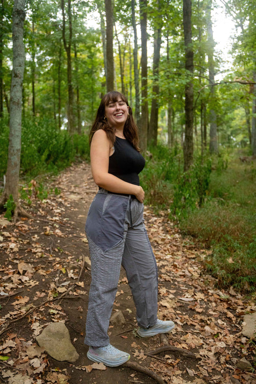 No Rush Leaf Pant - Grey