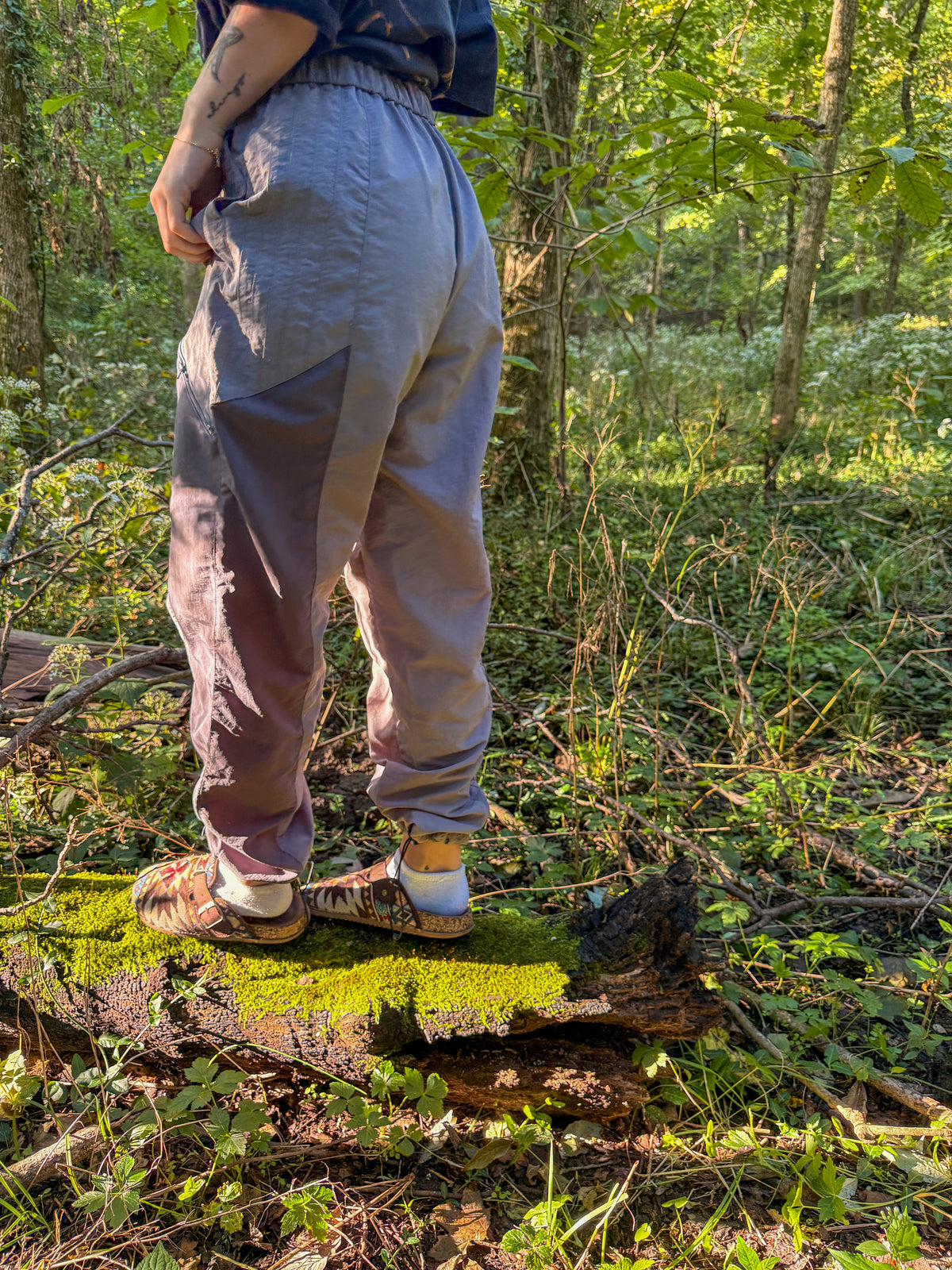 No Rush Leaf Pant - Grey
