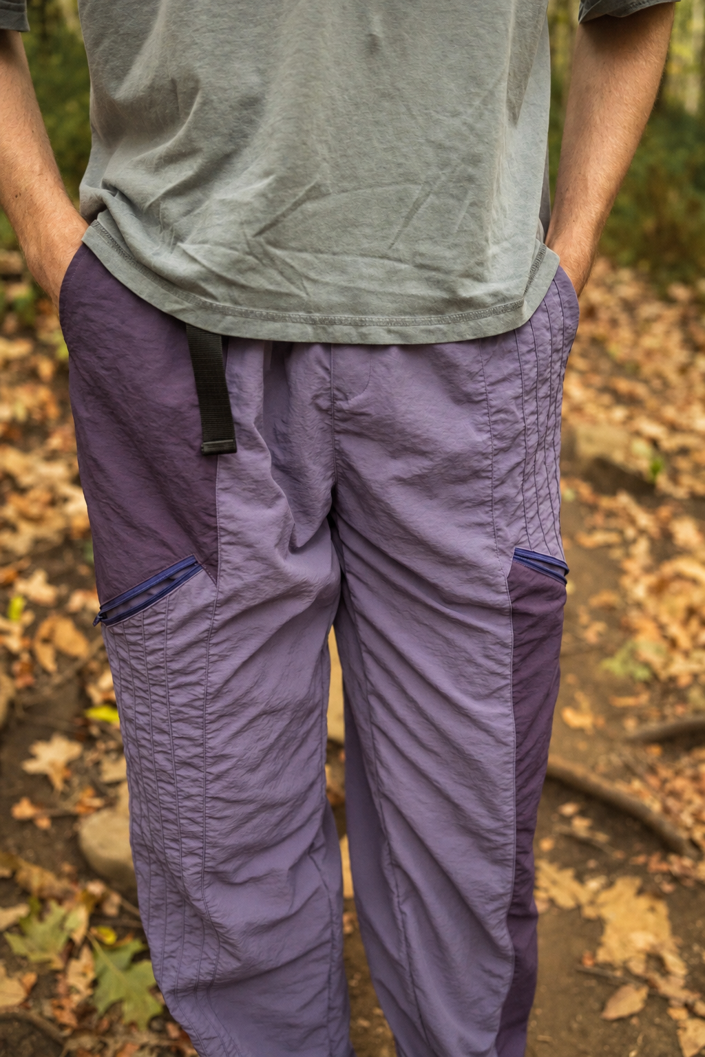 No Rush Leaf Pant - Purple